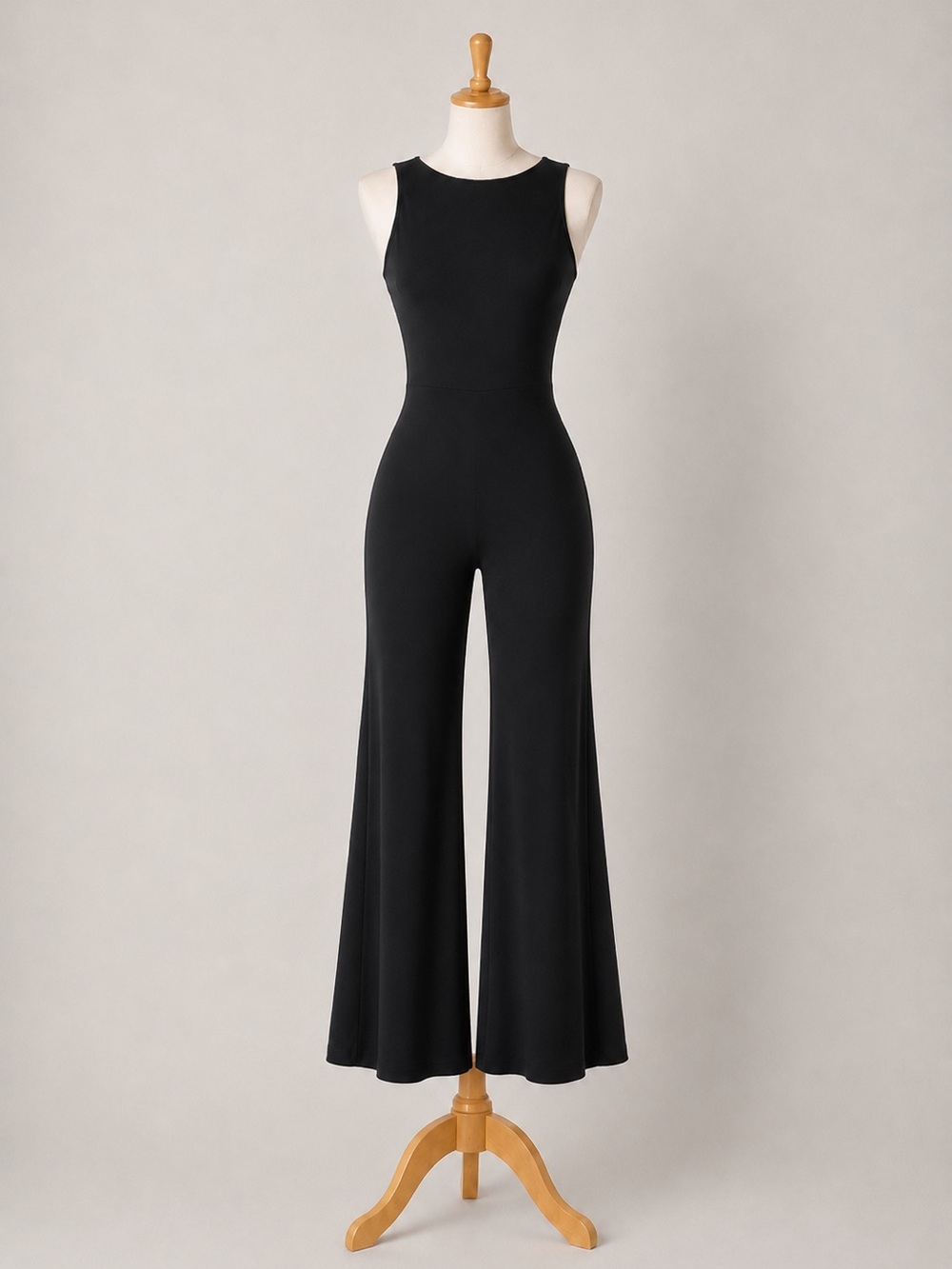Backless Cropped Jumpsuit-NWT